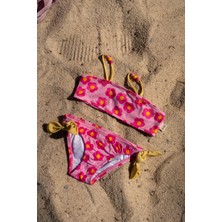 Miela Kids Uv Korumalı Scallop Bloom Bikini