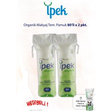 İpek Ipek Organik 80'li x 2 Pkt. Makyaj Tem. Pamuğu ve Rosie
