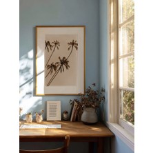 Fuart.Co Yaz Hatırası Kumsal Temalı Dijital Baskı Poster (Çerçevesiz) Kufu