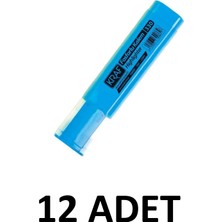 Kraf 12 Adet Mavi Fosforlu Kalem