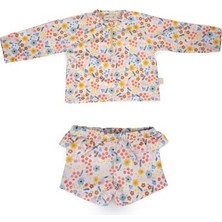 Miela Kids Uv Korumalı Alt Üst Kız Bebek Set - Pretty Floral