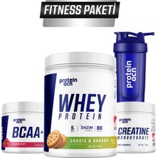 Proteinocean Fıtness Paketi - Cookie & Banana / Ahududu