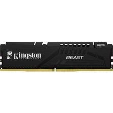Binbir Göz Bilgisayar Kıngston Beast Black Expo 16GB 6000MHZ Ddr5 Pc Ram KF560C30BBE-16TR