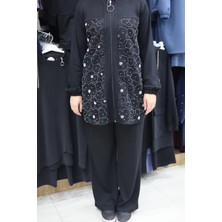 Janset Modal Kumaş Rahat ve Şık Ikili Takım