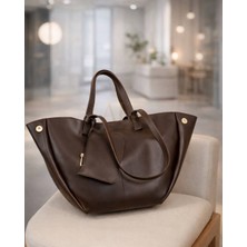 ALR Moda Sorra Brown Tote - Kadın Omuz Çantası