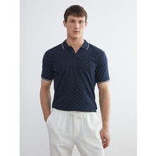 Lc Waikiki Yeni Sezon Polo Yaka Desenli Pike Erkek Tişört