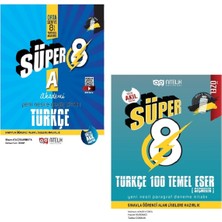 Okul Marketim 8.sınıf Süper Türkçe (A) Soru - Yeni Nesil Süper Türkçe 100 Temel Eser Paragraf Deneme