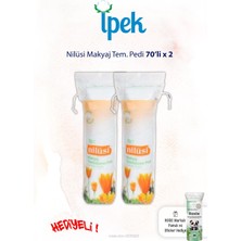 İpek Nilüsi 70'li x 2 Makyaj Tem. Pamuğu ve Rosie