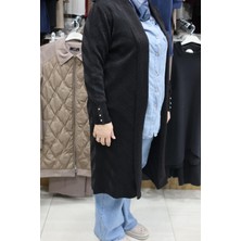 Ara Boy Simli Çizgili Model Hırka