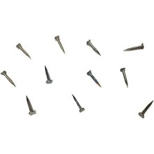 Klips, Menteşe, Ayağı Çivisi 9mm Çelik - Nikel 10GR