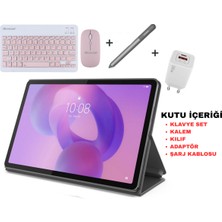 Lenovo Idea Tab 2.0ghz 8gb 128GB 11INCH 2.5k -Android Tablet Pembe-Siyahklavye+Kalem+Kılıf+Adaptör