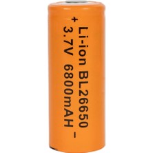 Eco Port BL26650 3.7V 6800 Mah Lithium Li-Ion Şarjlı Pil