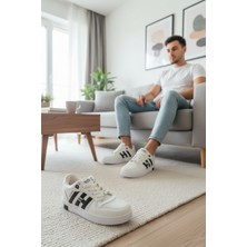 Enoch Erkek Şeritli Kolej Tarzı Spor Ayakkabı - Retro Street Sneaker