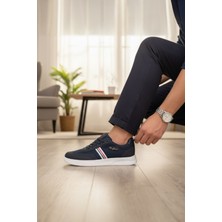 Enoch Erkek Şeritli Günlük Spor Ayakkabı - Rahat Kalıp Sokak Sneaker