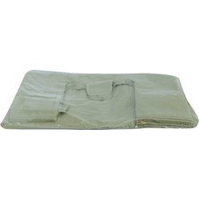 SHC4200 Battal Boy Atlet Geri Dönüşüm Granül Çanta Poşet 65X35 cm Kalın Gri 1000 gr 1 Paket