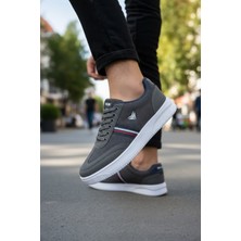 Enoch Erkek Şeritli Günlük Spor Ayakkabı - Rahat Kalıp Sokak Sneaker