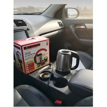 abnturk 24V Araba Su Isıtıcısı Kettle Otomatik Kapanma Özellikli 800ML Araç Kettle