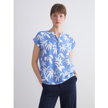 Lc Waikiki Yeni Sezon Kaçık Yaka Çiçekli Bluz