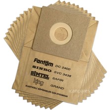 Süppürge Fantom Ile Uyumlu Dc 4300 4 Çeker Süpürge Kağıt Toz Torbası 10 Adet