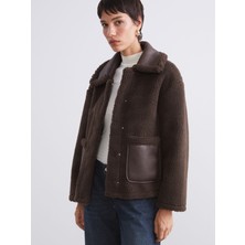 Lc Waikiki Yeni Sezon Ceket Yaka Kadın Teddy Kaban