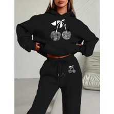 Sweet Cotton Unisex Özel Baskılı Hoodie Takım