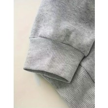 Sweet Cotton Erkek Kapüşonlu Kışlık Good Baskılı Eşofman Takımı-Alt Üst Takım