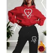 Sweet Cotton Unisex Baskılı Eşofman 2li Takım