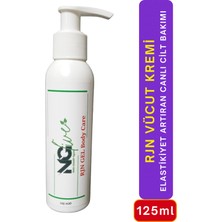 Rjn Vücut Kremi 125 ml Özel Üretim Body Cream Sıkılaştırıcı Nemlendirici Canlandırıcı Cilt Bakım