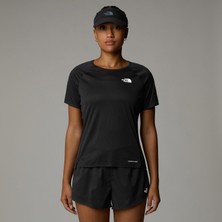 The North Face Sunriser S/s Kadın Siyah Koşu T-Shirt.-