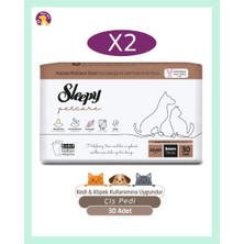 Sleepy Petcare Evcil Hayvan Bakım Örtüsü 30'lu (2 Adet)