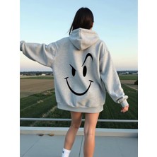 Sweet Cotton Best Baskılı Unisex Kanguru Cepli Kapüşonlu Sweatshirt