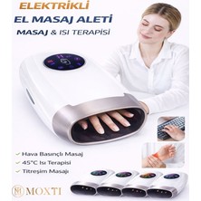 Moxti Ovmalı Isıtmalı El Masaj Aleti | Şarjlı El Bakım Masaj Cihazı