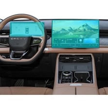 ECR MOBILE Chery Tiggo 8 Dijital Gösterge ve Navigasyon 9h Nano Ekran Koruyucu 2025-2026 2'li Set Şeffaf