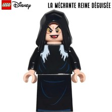 LEGO Disney Orjinal Pamuk Prenses ve 7 Cüceler Kötü Kalpli Kraliçe Minifigürü DIS128