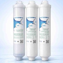 Water Point 3'lü Filtre Seti - Tezgah Altı Su Arıtma Cihazları