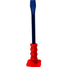 Tuncel Store Renkli̇ Çeli̇k Düz Keski̇ Korumali 30CM.MURÇ (5389)