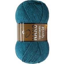 Nako Süperlambs Special (5 Adet) 23463 Petrolrengi El Örgü Ipliği