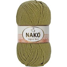 Nako Süper Inci 5 Adet 13865 Zeytin