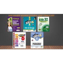 Okul Marketim 6. Sınıf Türkçe Fasükül Set-Paragraf (B)-100 Temel Eser-Dinamik Soru Bankası -Türkçe Kod 32