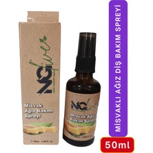 Doğal Misvak Ağız Bakım Spreyi 50 ml Diş Temizliği Ferahlatıcı Beyazlatıcı Formül