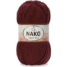 Nako Süper Inci 5 Adet  13863 Koyu Kiremit