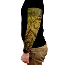 E-Woman Çorap Dövme Giyilebilir Kol Bacak Dövmesi Likralı 2 Adet Model 4 - Lisinya