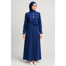 Beyza Giyim Beyza Düğmeli Elbise