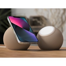 Antilop Magsafe Uyumlu Telefon Standı | Masa Üstü Minimal Telefon Tutucu | 3D Baskı Modern Tasarım