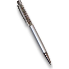 Pozitif Doğal Taş Turmalin Taşlı Tükenmez Kalem 113TK