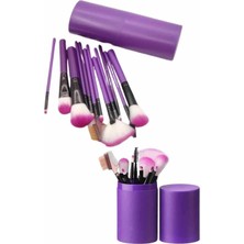 LTG Nova 12 Parça Makyaj Fırça Seti Profesyonel Fondöten Allık Far Kontür Fırçası