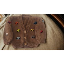 SemFey Örgü Çocuk Hırkası (Arabalı)