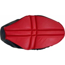 Gogo Honda Forza 250 2018 - 2025 Uyumlu Konfor Hava Destekli Koltuk Kılıfı (Minder) Kırmızı