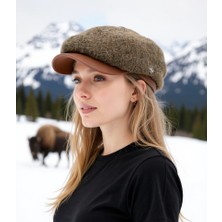 Kaşmir Yün Koleksiyonu Relax Kalıp 8 parça İskoç Kasket