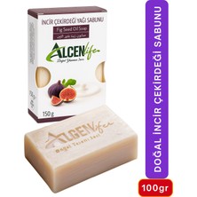 Doğal Incir Çekirdeği Sabunu 100 gr Nemlendirici Canlandırıcı Cilt Bakım Antiaging Leke Karşıtı